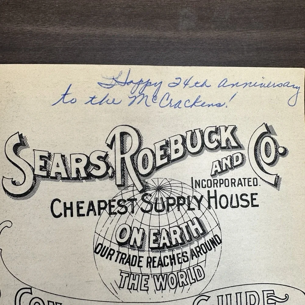 Vintage 1970 Sears Roebuck And Co Consumers Guide‎ Fall 1900 Supply House Book